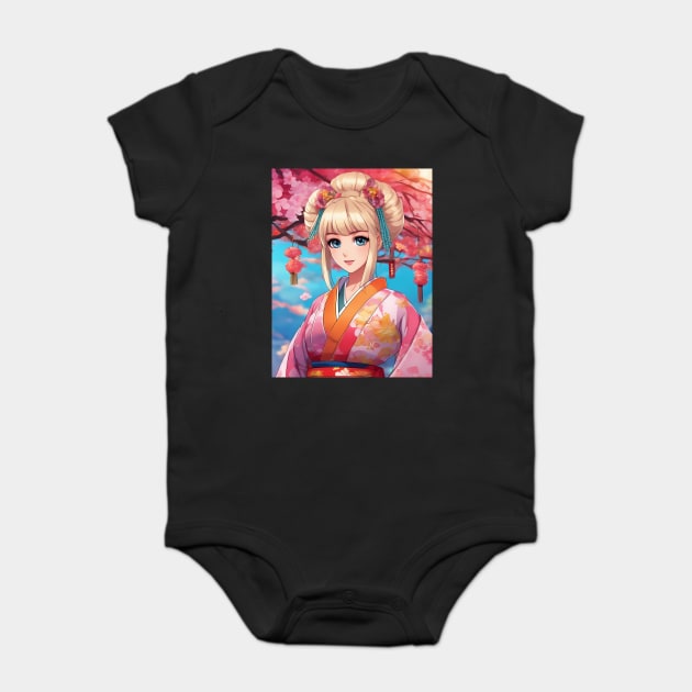 Otaku Obsessed  Japanese Anime Harajuku Hype Baby Bodysuit by animegirlnft